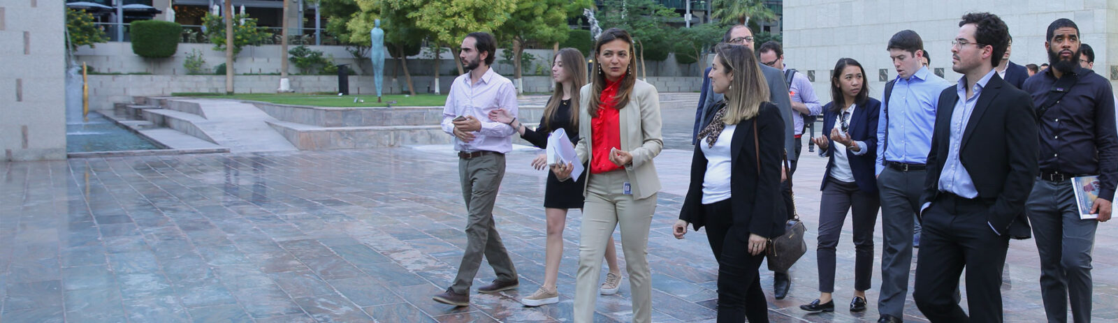 Students take tour of campus