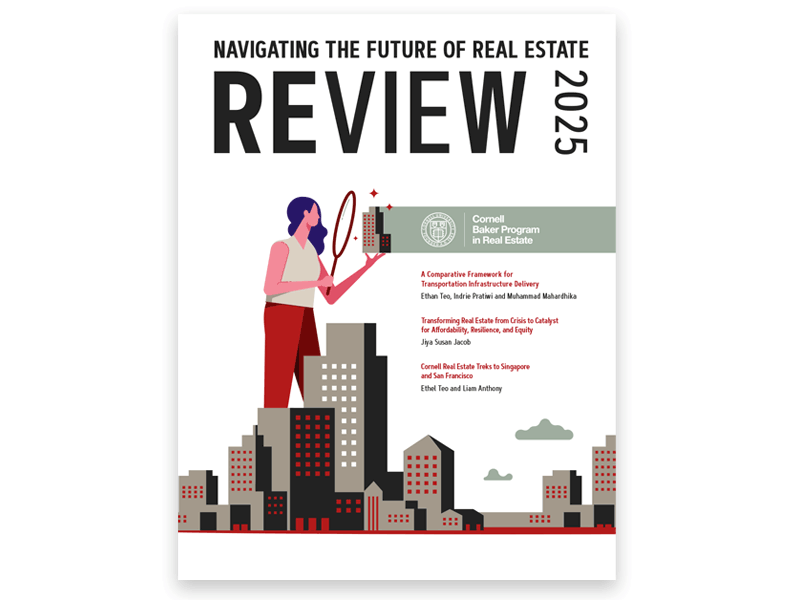 Cornell Real Estate Review cover